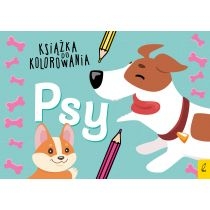 Produkt oferowany przez sklep:  Książka do kolorowania. Psy