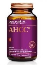 Produkt oferowany przez sklep:  Doctor Life AHCC ekstrakt z grzybni Shiitake 630mg suplement diety 60 kaps.