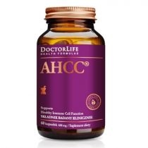 Produkt oferowany przez sklep:  Doctor Life AHCC ekstrakt z grzybni Shiitake 630mg suplement diety 60 kaps.