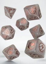 Produkt oferowany przez sklep:  Q-Workshop Komplet kości: Dragons Dice Set - Quartz