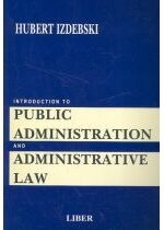 Produkt oferowany przez sklep:  Introduction to public administration AND administrative law