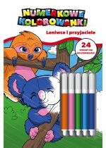 Produkt oferowany przez sklep:  Koala. Numerkowe kolorowanki. Leniwce i..