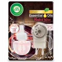 Produkt oferowany przez sklep:  Air Wick Essential Oils elektryczny odświeżacz powietrza i wkład Grzane Wino 19 ml