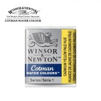 Produkt oferowany przez sklep:  Farba Akwarelowa Cotman Półkostka Cadmium Yellow Pale Hue Winsor&Newton