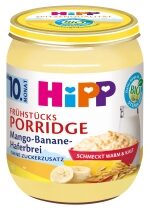 Produkt oferowany przez sklep:  Hipp Owsianka na mleku z mango i bananami od 10. miesiąca 160 g Bio