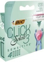 Produkt oferowany przez sklep:  Bic Wkłady do maszynki do golenia Soleil Click 3 Sensitive (4 wkłady)