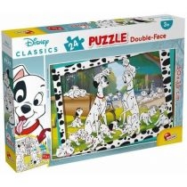 Produkt oferowany przez sklep:  Puzzle dwustronne 24 el. Klasyka Disney Lisciani