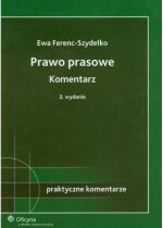 Produkt oferowany przez sklep:  Prawo Prasowe Komentarz