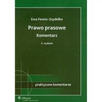 Produkt oferowany przez sklep:  Prawo Prasowe Komentarz