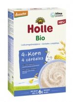 Produkt oferowany przez sklep:  Holle Kaszka 4 zboża od 6. miesiąca 250 g Bio