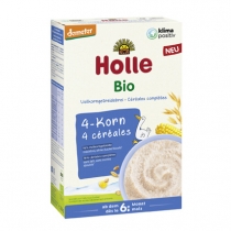 Produkt oferowany przez sklep:  Holle Kaszka 4 zboża od 6. miesiąca 250 g Bio