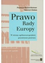 Produkt oferowany przez sklep:  Prawo Rady Europy W stronę ogólnoeuropejskiej przestrzeni prawnej