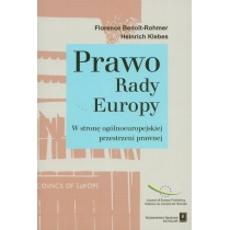 Produkt oferowany przez sklep:  Prawo Rady Europy W stronę ogólnoeuropejskiej przestrzeni prawnej