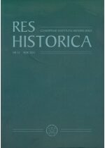 Produkt oferowany przez sklep:  Res Historica 31. Czasopismo Instytutu Historii UMCS
