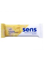 Produkt oferowany przez sklep:  Sens Pleasure baton energetyczny z mąką ze świerszczy Ananas i kokos 40 g