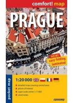 Produkt oferowany przez sklep:  Praga / Prague - laminowany plan miasta 1:20 000 – mapa kieszonkowa