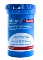 Produkt oferowany przez sklep:  Formeds Bicaps B Cardio + Suplement diety 60 kaps.