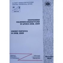 Produkt oferowany przez sklep:  Gospodarka Paliwowo-Energetyczna W Latach 2008-2009 Energy Statistics In 2008-2009