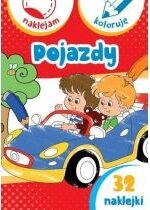 Produkt oferowany przez sklep:  Naklejam i koloruję. Pojazdy