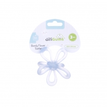 Produkt oferowany przez sklep:  Gryzak uspokajający kwiatek niebieski GiliGums