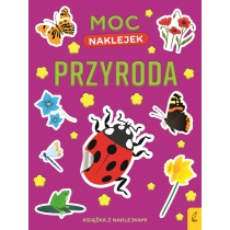 Produkt oferowany przez sklep:  Książka Moc naklejek. Przyroda