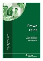 Produkt oferowany przez sklep:  Prawo rolne. Repetytorium