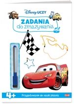 Produkt oferowany przez sklep:  Disney Uczy. Auta. Zadania do zmazywania