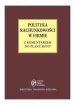 Produkt oferowany przez sklep:  Polityka Rachunkowości W Firmie Z Komentarzem Do Planu Kont