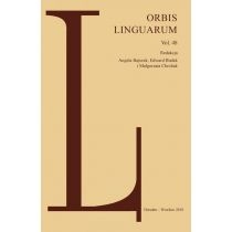 Produkt oferowany przez sklep:  Orbis Linguarum vol.48