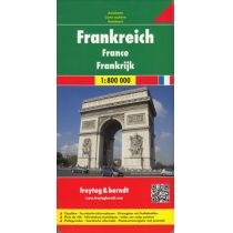 Produkt oferowany przez sklep:  Francja mapa 1:800 000
