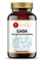 Produkt oferowany przez sklep:  Yango Gaba - kwas gamma-aminomasłowy suplement diety 90 kaps.