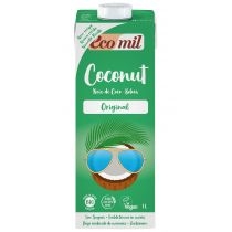 Produkt oferowany przez sklep:  Ecomil Napój kokosowy słodzony syropem z agawy bezglutenowy 1 l Bio