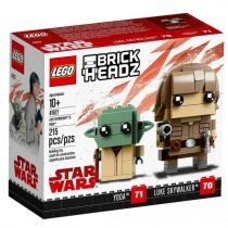 Produkt oferowany przez sklep:  LEGO Star Wars BrickHeadz Luke Skywalker i Yoda 41627