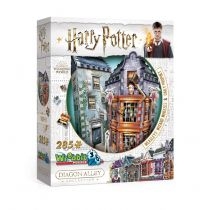 Produkt oferowany przez sklep:  Puzzle 3D Wrebbit  285 el. Harry Potter Weasleys' Wizzard Wheezes & Daily Prophet Wrebbit Puzzles