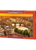 Produkt oferowany przez sklep:  Puzzle 1000 el. Bridges of Florence Castorland