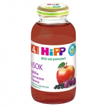 Produkt oferowany przez sklep:  Hipp Sok 100% jabłka czerwone owoce po 4. miesiącu 200 ml Bio