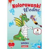 Produkt oferowany przez sklep:  Kolorowanka wodna. Smoki