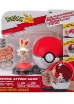 Produkt oferowany przez sklep:  Pokemon Gra Surprise Attack Scorbunny Jazwares