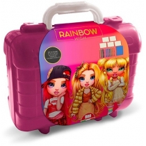 Produkt oferowany przez sklep:  Rainbow High - pieczątki travel set Multiprint
