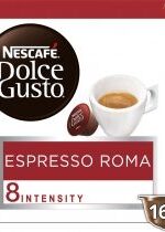 Produkt oferowany przez sklep:  Nescafe Dolce Gusto Espresso Roma Kawa w kapsułkach 16 szt.