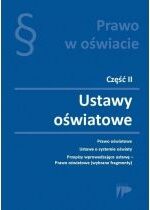 Produkt oferowany przez sklep:  Ustawy oświatowe. Prawo w oświacie. Tom 2