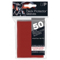 Produkt oferowany przez sklep:  Ultra-Pro Deck Protector. Solid Red 66 x 91 mm 50 szt.