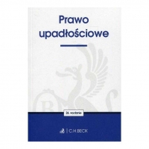 Produkt oferowany przez sklep:  Prawo upadłościowe