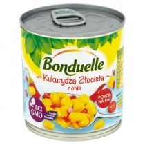 Produkt oferowany przez sklep:  Bonduelle Kukurydza Złocista z chili 165 g