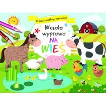 Produkt oferowany przez sklep:  Koloruj według numerów. Wesoła wyprawa na wieś