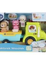 Produkt oferowany przez sklep:  Traktorek Wesołek interaktywny do nauki 61488 Vtech