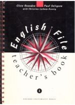 Produkt oferowany przez sklep:  English File 1 Książka Nauczyciela