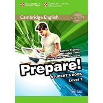 Produkt oferowany przez sklep:  Cambridge English Prepare! Level 7 Student's Book