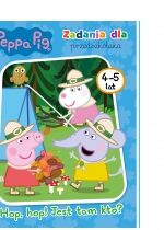 Produkt oferowany przez sklep:  Peppa Pig. Zadania dla przedszkolaka. Hop. hop! Jest tam kto