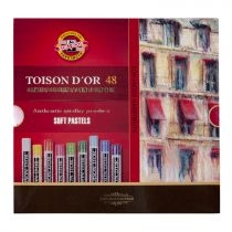 Produkt oferowany przez sklep:  Koh-I-Noor Pastele suche Toison D'or 8516N 48 kolorów